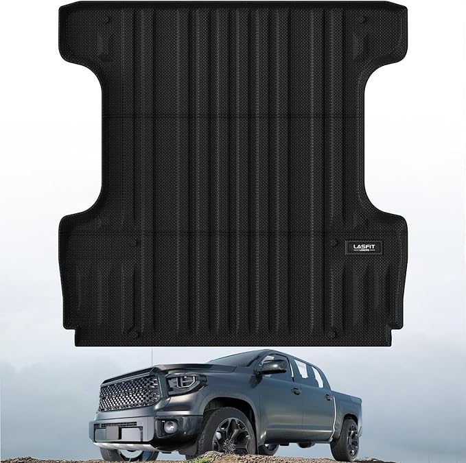 LASFIT Bed Mat for Toyota 2007-2021 Tundra 5.5FT/5.5'Truck Bed Mat All Weather by LASFIT