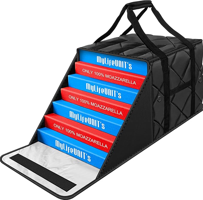 MyLifeUNIT Pizza Bag for Delivery, Thermal Insulated Pizza and Food Delivery Bag by MyLifeUNIT