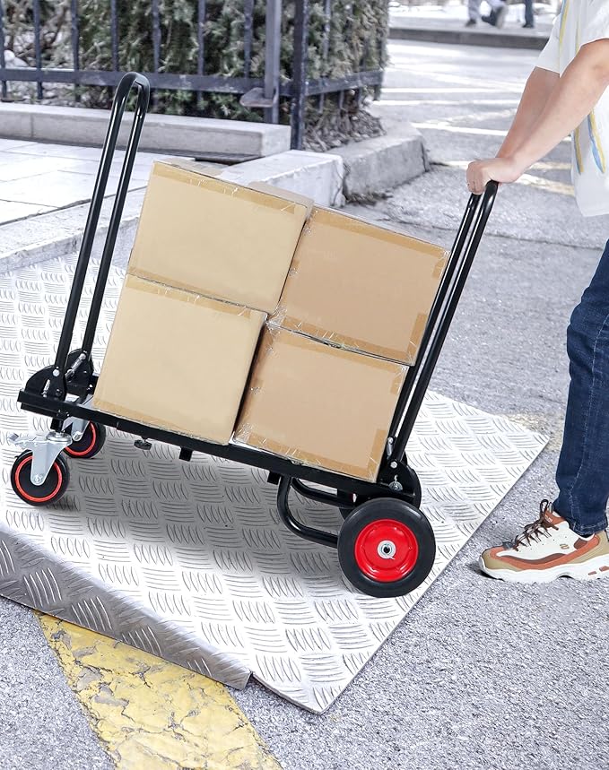 RedSwing Folding Multi-Utility Dolly Cart, Heavy Duty 8-in-1 Convertible Cart - Image 9