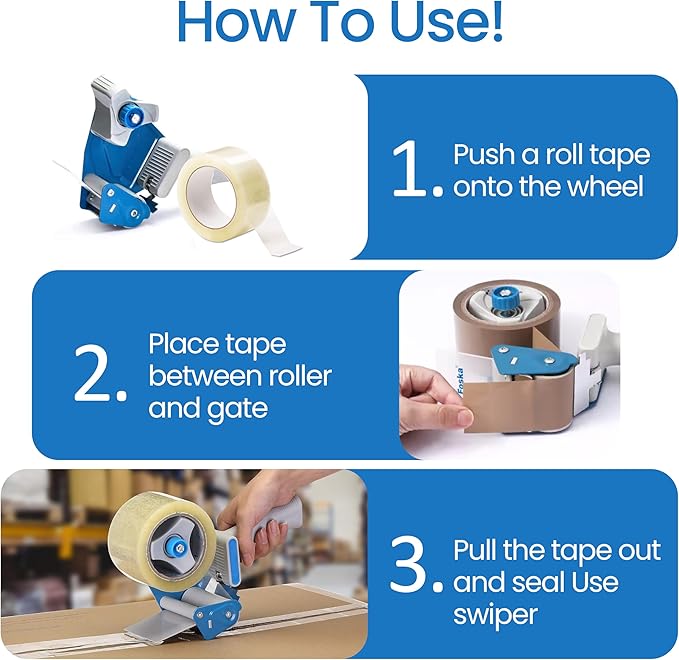 Heavy Duty Packing Tape with Dispenser - Image 7
