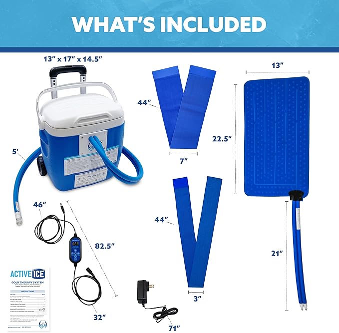 Polar Active Ice Hip-Extended Coverage Cold Therapy Ice Machine System - Image 2