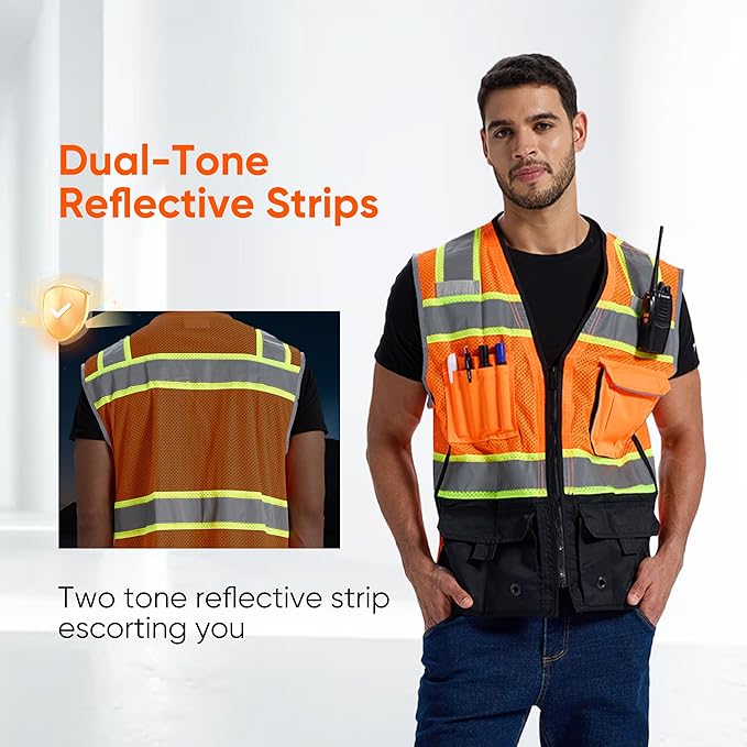 SRsafety High Visibility Vest, Security Vest - Image 2