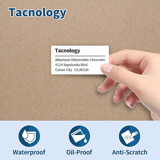Tacnology 24 Rolls 2" X 1" Direct Thermal Labels - Image 5