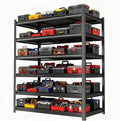 Storage Shelves, Garage Metal Shelving Unit, Adjustable, Double-Layer Column by Beaunatixx