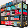 68" Wide Heavy Duty Garage Shelving Units, 5-Tier Deep Storage Shelves by SKZNSA
