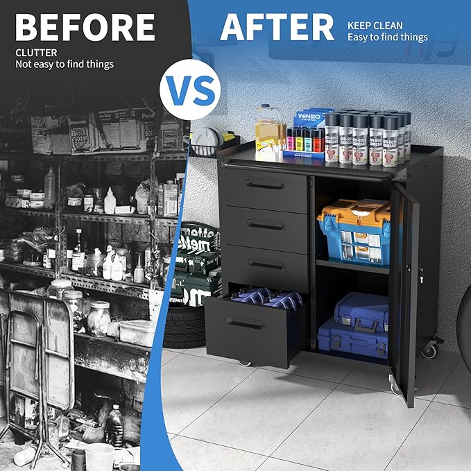 Mobile Tool Storage Cabinet - Image 5