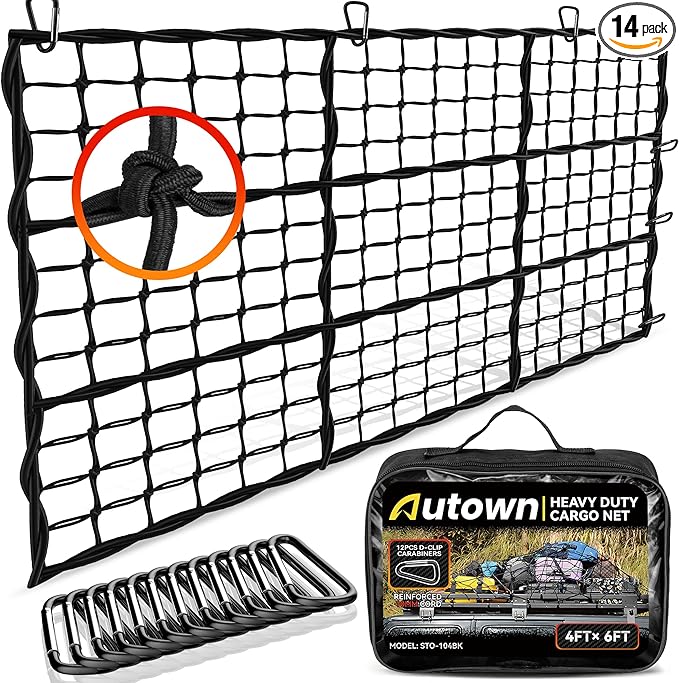 Cargo Net for Pickup Truck Bed by AUTOWN