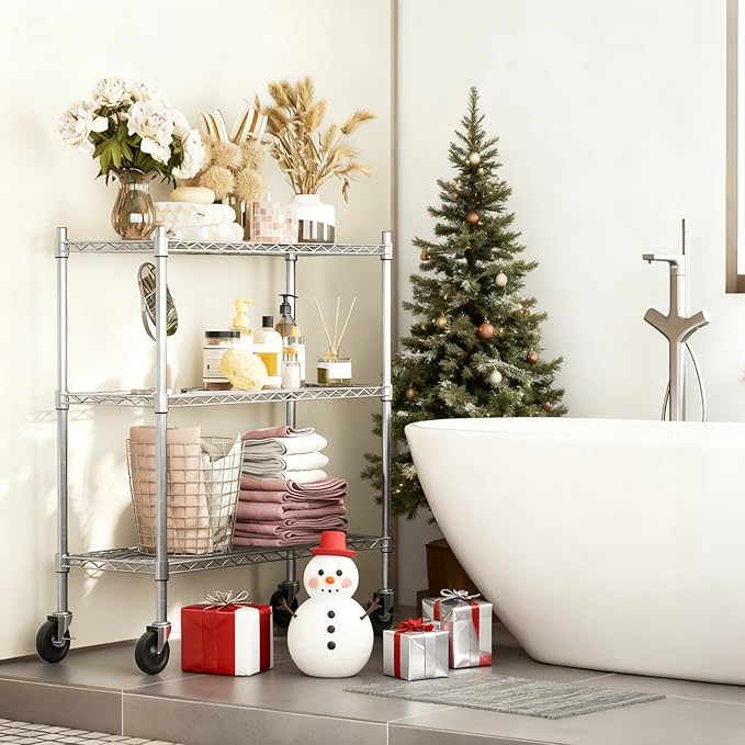 Auslar 3-Shelf Storage Shelves - Image 3
