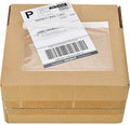 SJPACK 3000 7.5" x 5.5" Clear Adhesive Top Loading Packing List/Label Envelopes by SJPACK