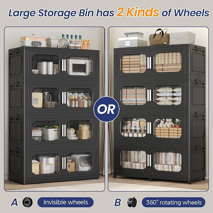 200Gal Exra Large Stackable Storage Bins - Image 7