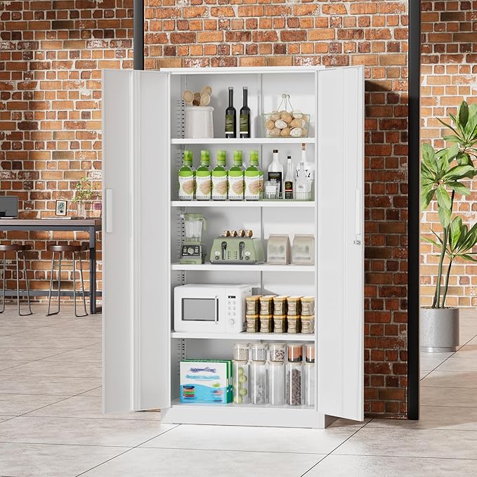 Greenvelly Metal Storage Cabinet - Image 8