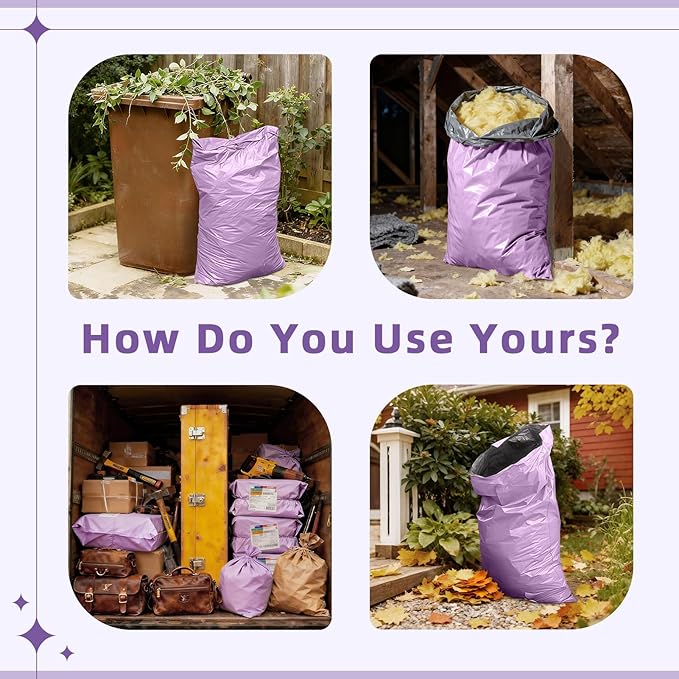 Fuxury Extra Large Poly Mailers 24x36" 25 Pcs, 2.5mil Bulk Shipping Bags - Image 8