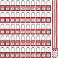 Lockout Tagout Locks, Safety Padlock, Loto Locks Keyed Differently Lock Out Tag by JOJOMARK