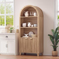 Arched Storage Cabinet, 5-Tier Pantry Cabinet by Unknown