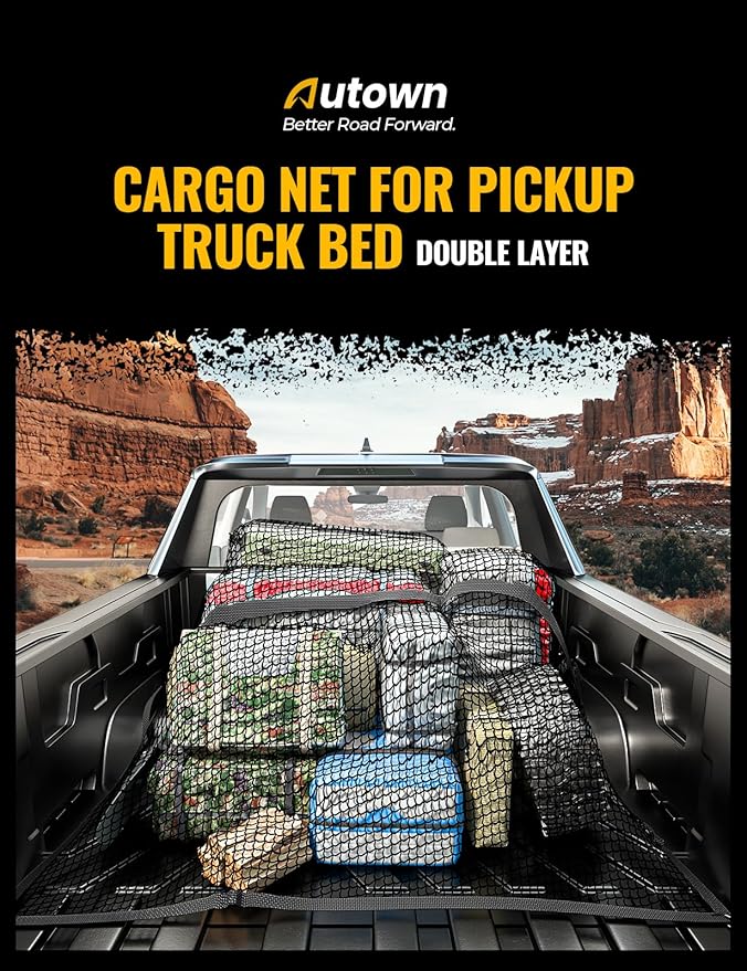 Cargo Net for Pickup Truck Bed - Image 9