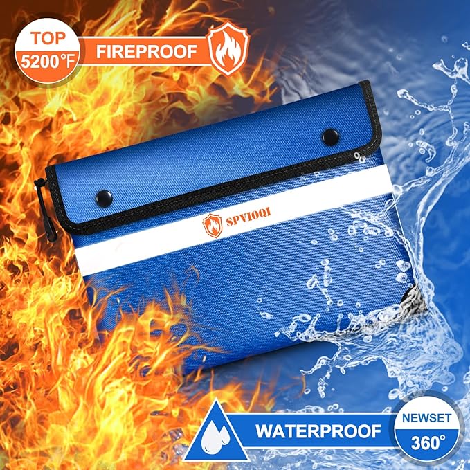 Upgraded Fireproof Document Bag - Image 7