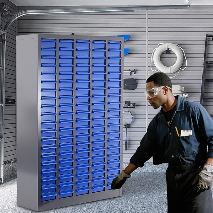 100 Drawers Bolt and Nut Tool Storage Cabinet by Unknown