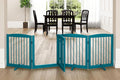 Freestanding Dog Gate with Door, Pet Gate by PUPETPO