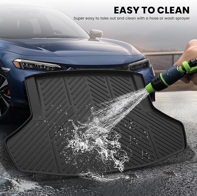 LASFIT Trunk Mat for Honda Civic Sedan 2022-2026 & Civic Sedan Hybrid 2025-2026 - Image 7