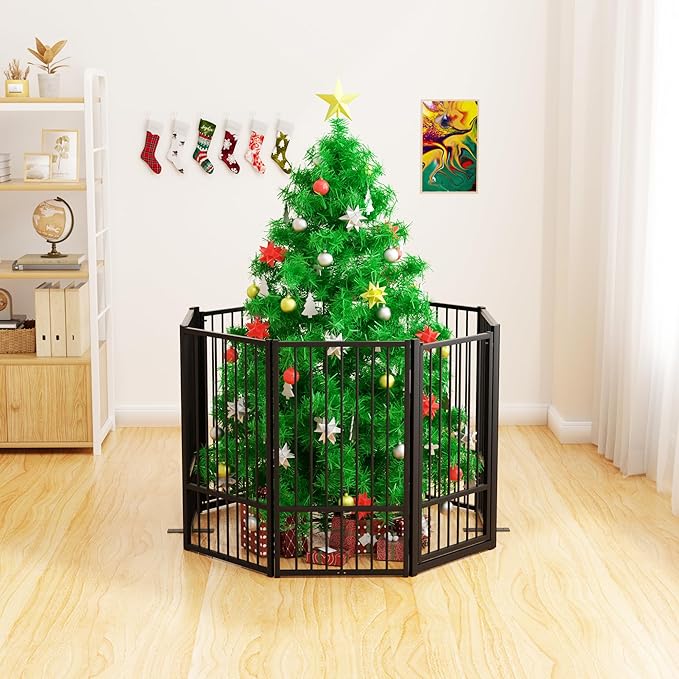 Full Metal Freestanding Dog Gate - Image 2