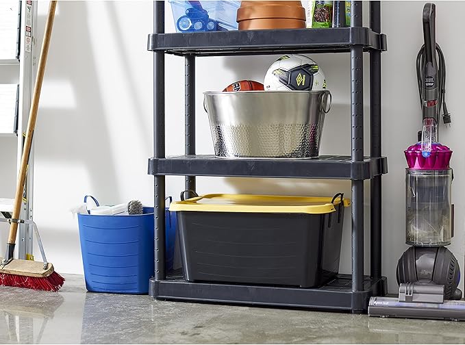 Life Story 6 Pack Heavy Duty Stackable Storage Bin, 55 Quart Home Organizer - Image 6
