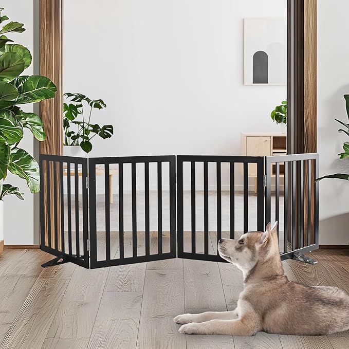 ZJSF Freestanding Indoor Dog Gate by ZJSF