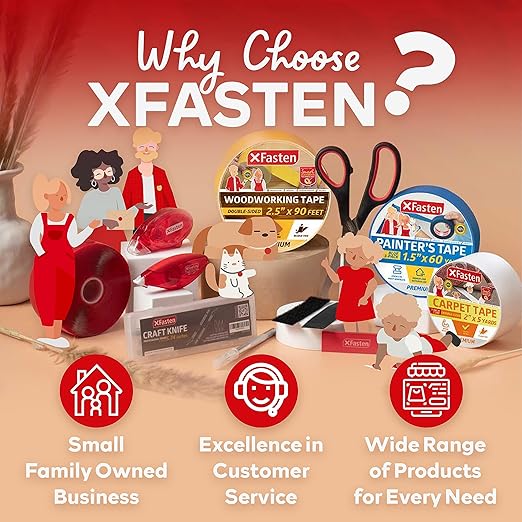 XFasten Water Activated Tape Brown - Image 9