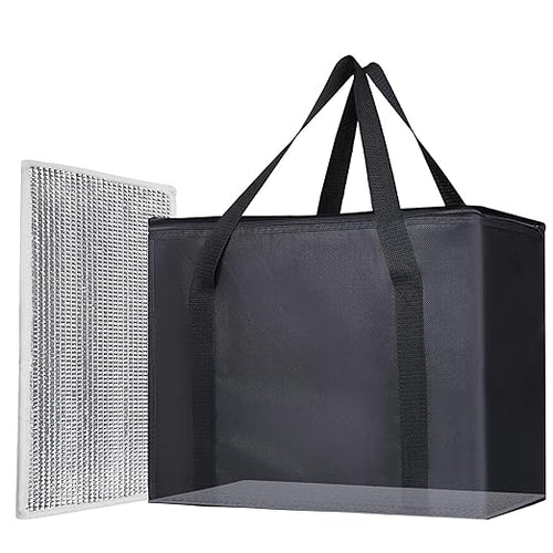1PK Insulated Grocery Bags Reusable Heavy Duty by Bodaon