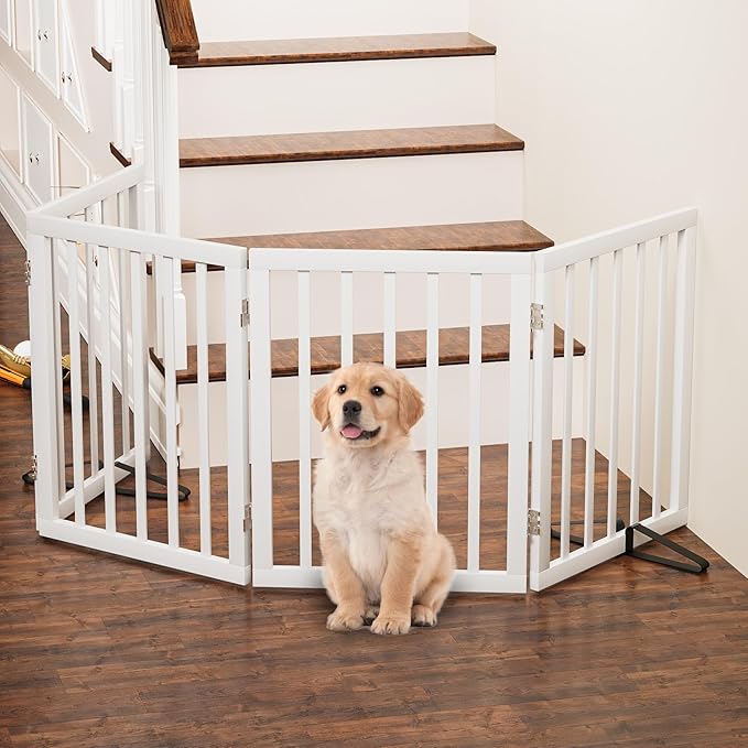 Freestanding Foldable Dog Gate - Image 6