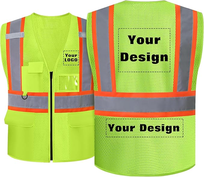 Safety Vest Customize Logo by evershare