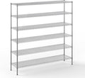 18" Deep x 72" Wide x 74" Height Wire Shelving Kit | 6-Tier | NSF Commercial by Regal+Altair
