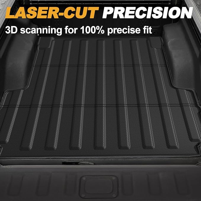 Truck Bed Mat 5FT for Jeep Gladiator JT 2026 2025 2024 2023 2022 2021 2020 - Image 2