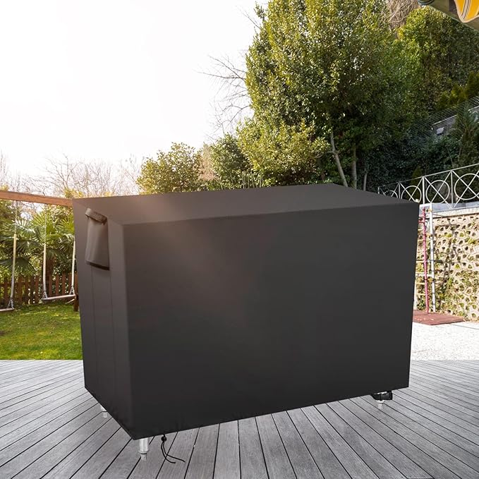 Outdoor Prep Table Cover 60 Inch, Waterproof Patio Stainless Steel Metal BBQ - Image 6
