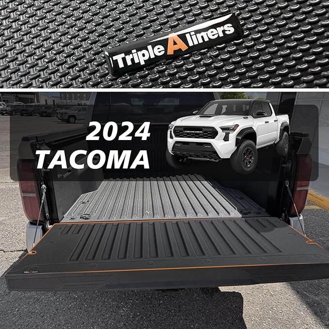 TripleAliners for Tacoma 2024 2025 2026 | Truck Bed Tailgate Mat | Compatible - Image 5
