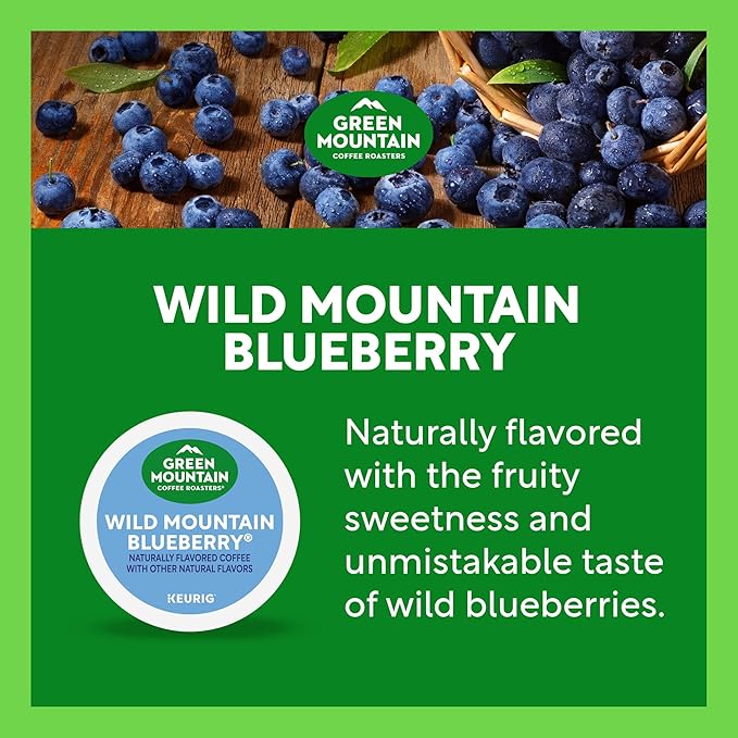 Green Mountain Coffee Roasters Wild Mountain Blueberry Keurig Single-Serve - Image 7