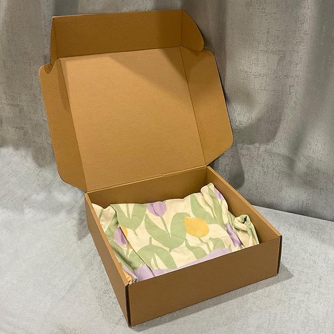 10x10x3 inch Shipping Boxes，Bulk 20 Pack，Brown Corrugated Mailers Cardboard - Image 9