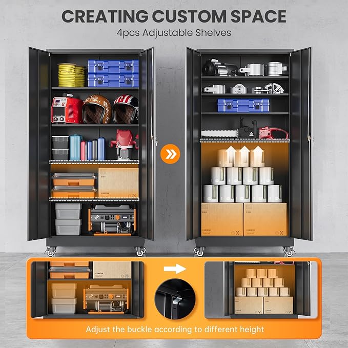 Metal Garage Storage Cabinets - Image 4