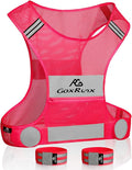 Reflective Vest Running Gear, Lightweight Reflective Safety Vests by GoxRunx