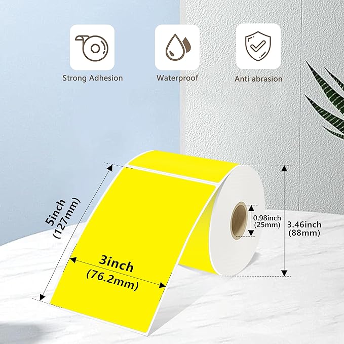 3x5 Inch Thermal Label Stickers, Moving Boxes, Address & Inventory Organization - Image 3