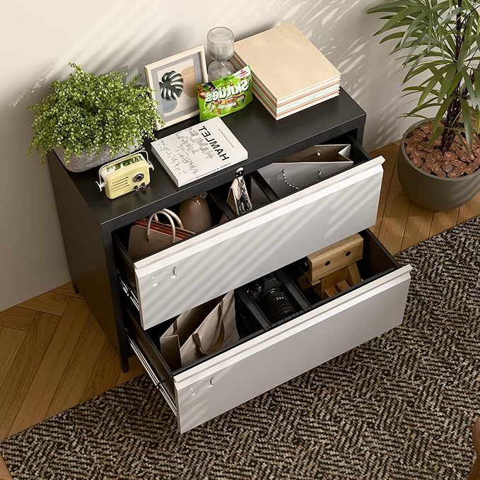 SUXXAN Metal 2 Drawer Lateral File Cabinet - Image 7