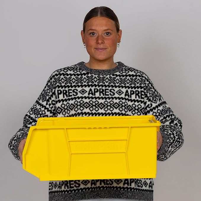 Akro-Mils 30281 Super-Size AkroBins Plastic Storage Bins, Space-Saving - Image 7