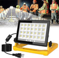 T-SUN LED Work Light with Stand, 60W 6000K LED Flood Light Outdoor with 13FT by T-SUN