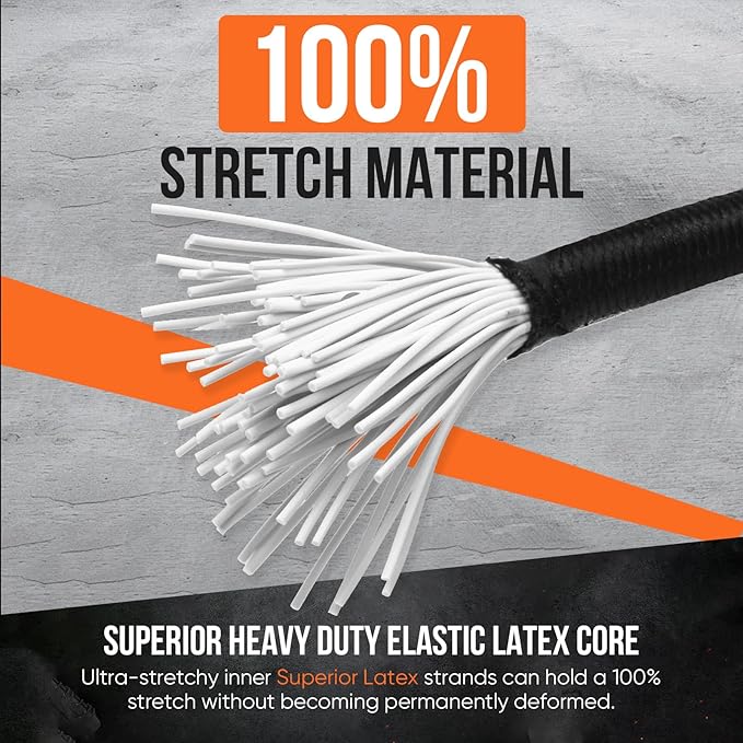Marine Grade Heavy Duty Bungee Cord Roll - Image 3