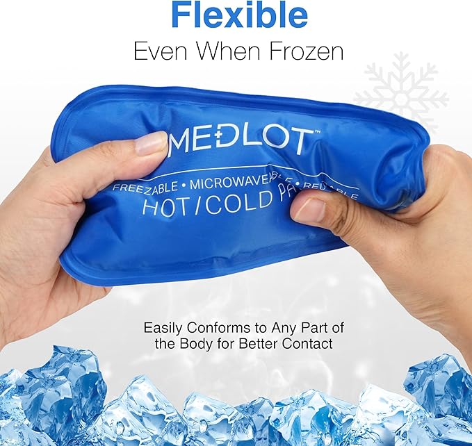 LotFancy Gel Ice Packs, Heating Cooling Gel Pad, Pain Relief - Image 6