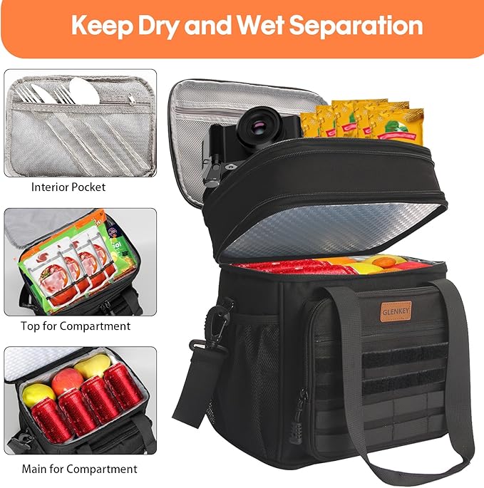 Tactical Insulated Lunch Bag Lunch Box - Image 3