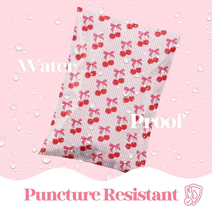 14.5x19 Designer Poly Mailer 100 Pack Heavy Duty Waterproof Self Seal Shipping - Image 3