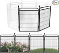 Decorative Garden Fence 32in x52in, Thicken 2 Panels Metal No Dig Outdoor Dog by GardnerPet