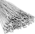 LEIFIDE 500 Pcs Metal Zip Ties 304 Stainless Steel Zip Ties Heavy Duty Self by LEIFIDE