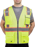 High Visibility Mesh Safety Vest by DPSAFETY