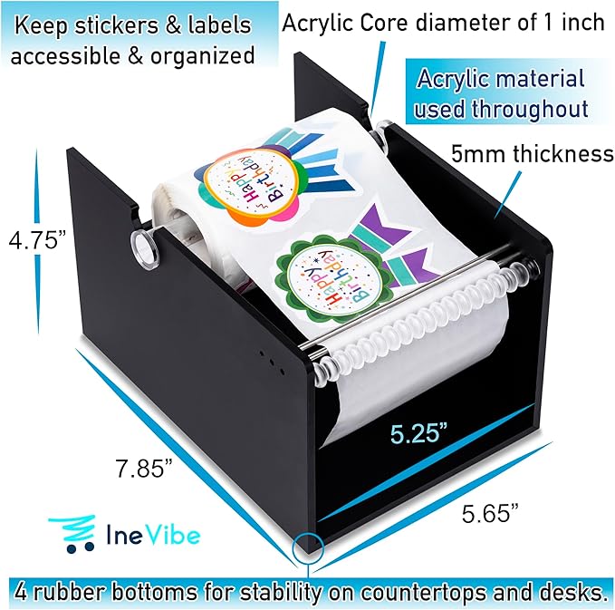 Manual Label Sticker Dispenser for Rolls of Stickers - Image 5